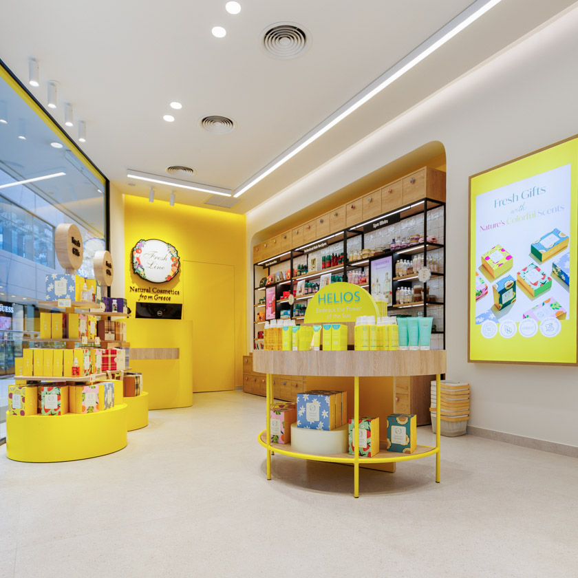 Aνανεωμένο κατάστημα Fresh Line