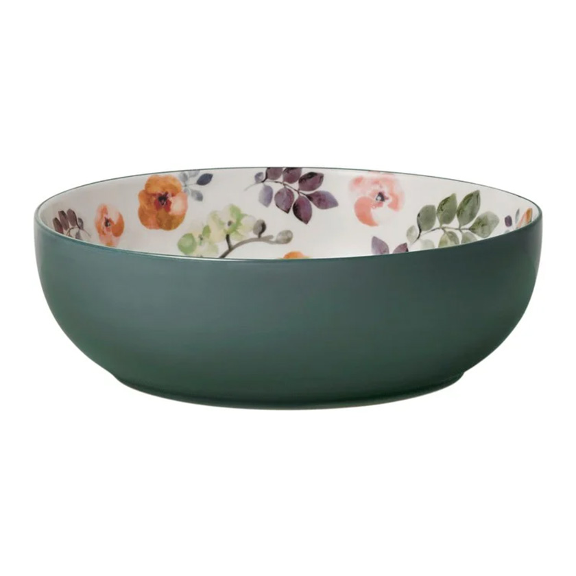 Κεραμική σαλατιέρα με λουλούδια, Maxwell & Williams