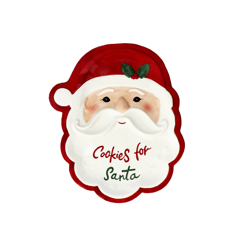 Χριστουγεννιάτικη πιατέλα Άγιος Βασίλης