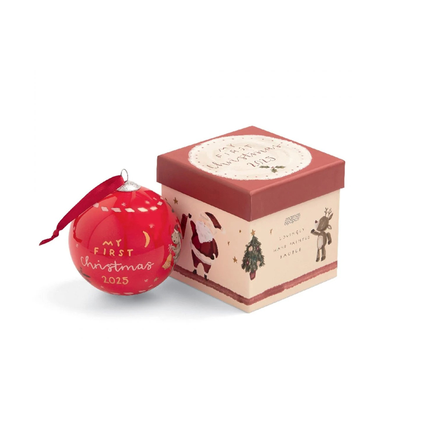 "My First Christmas" ornament, Mamas & Papas