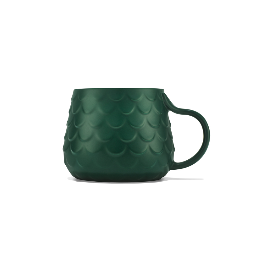 Πράσινη κούπα με σχλεδιο siren