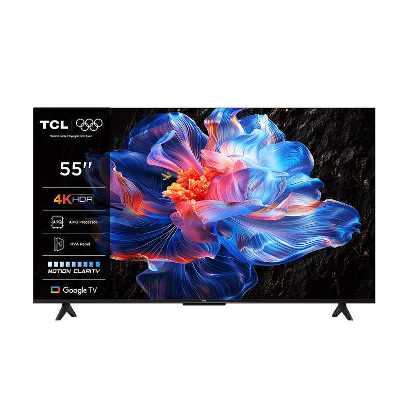 Τηλεόραση Google 4Κ 55P6K, TCL