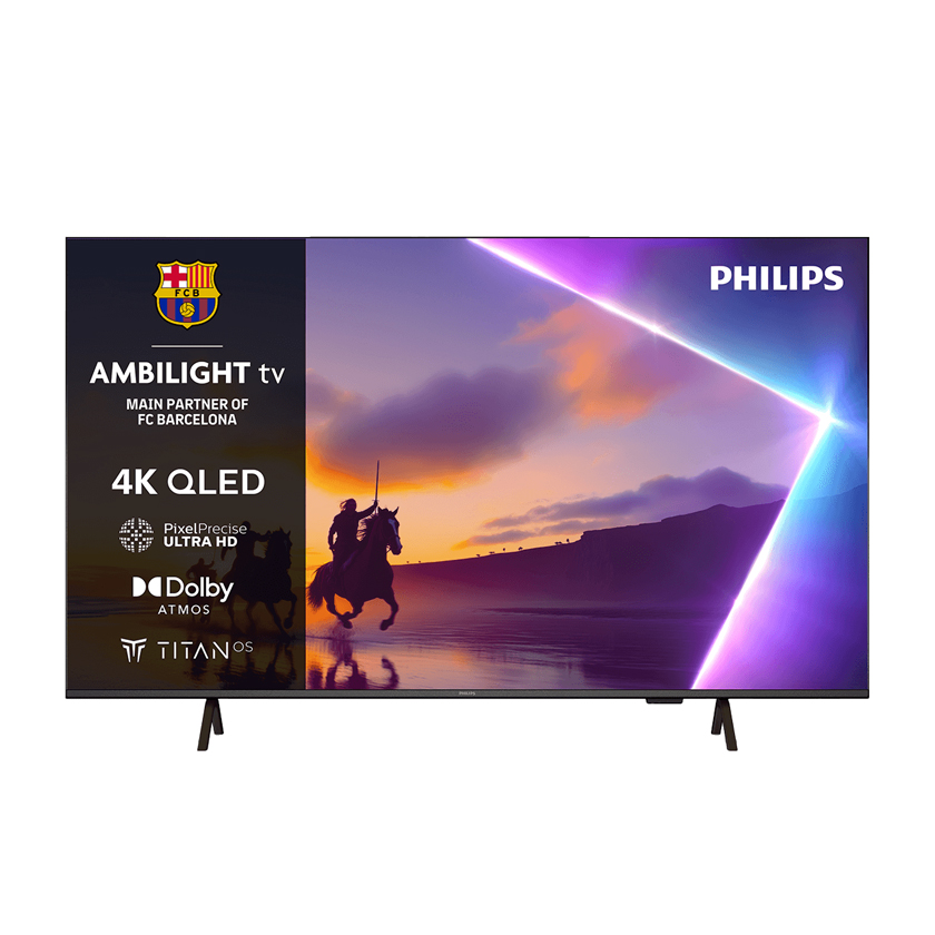 Τηλεόραση QLED 4K Ambilight 43'', Philips