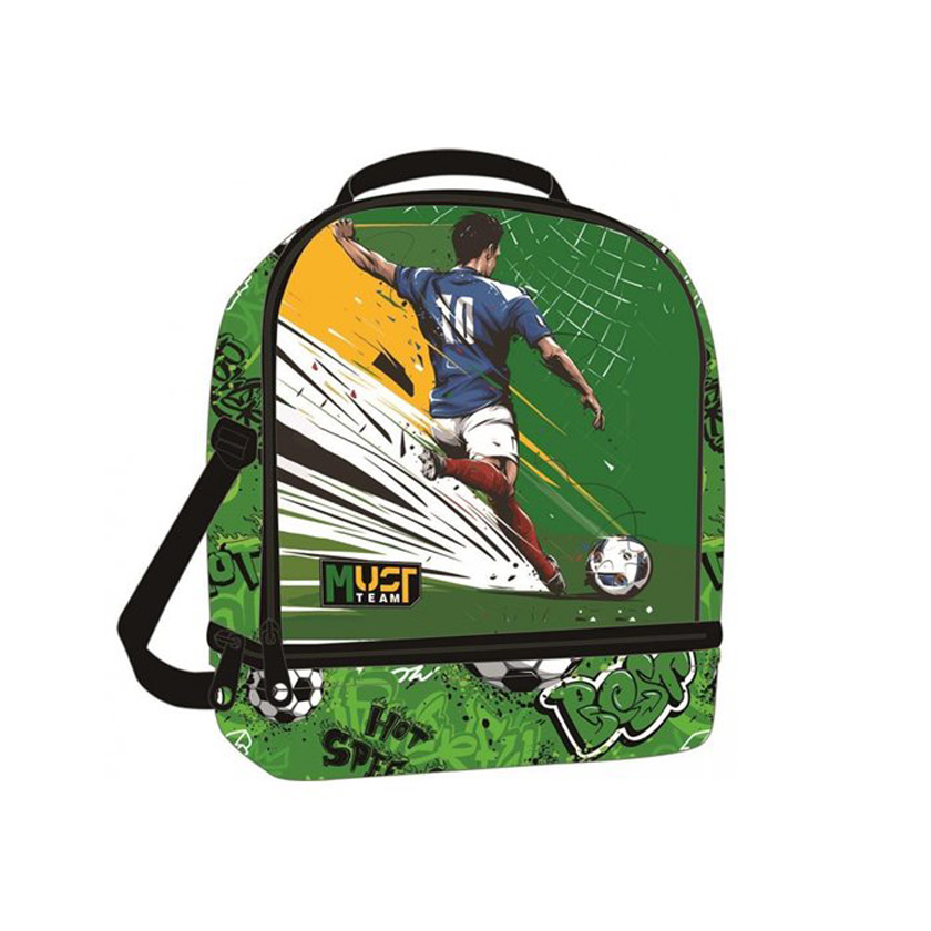 Green football lunchbox, Μust