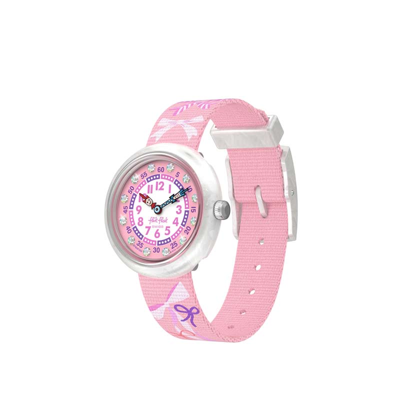 Pick A Bow kid's watch, Flik Flak