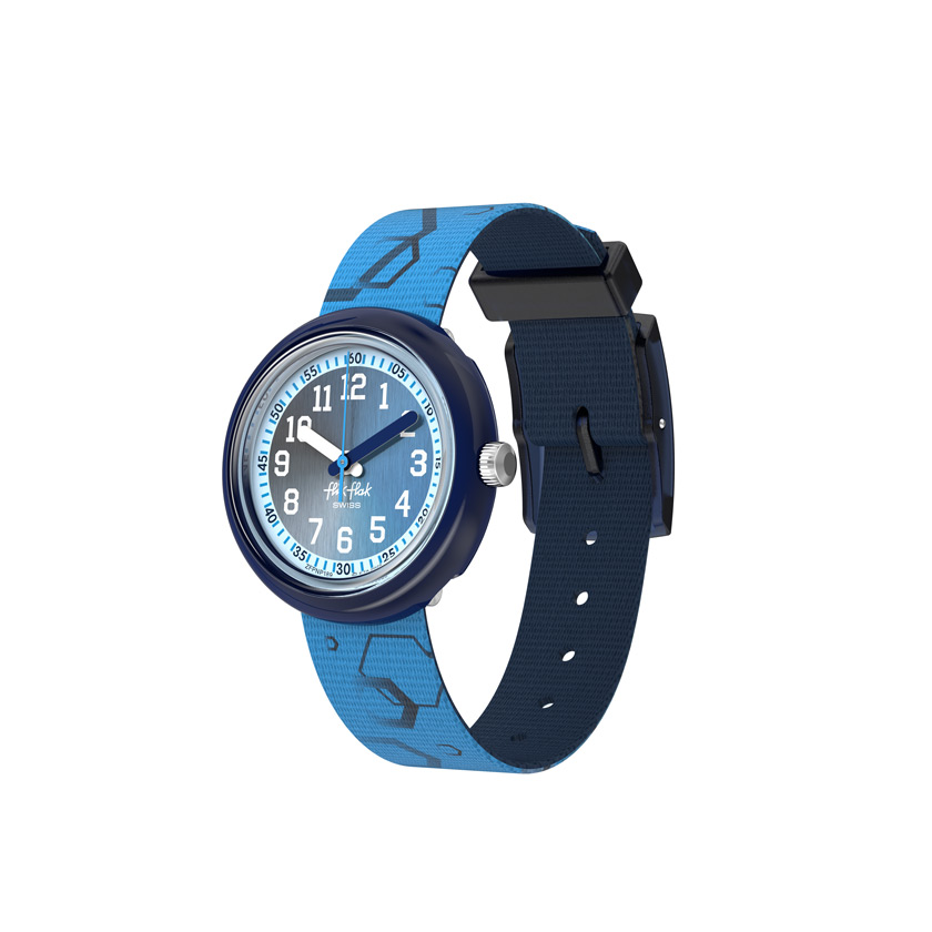 Kid's watch Quench In Blue, Flik Flak