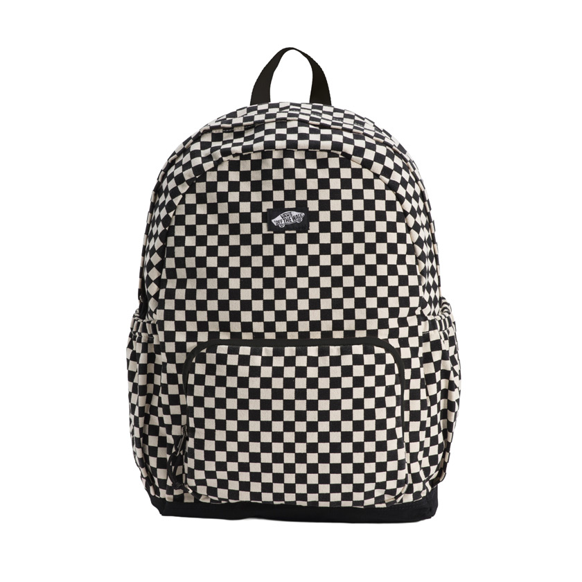 Black & White New Skool checkered backpack