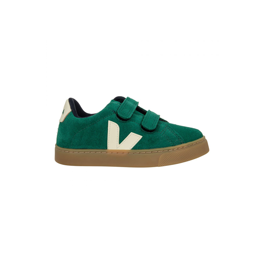 Πράσινα suede sneakers με scratch, Veja