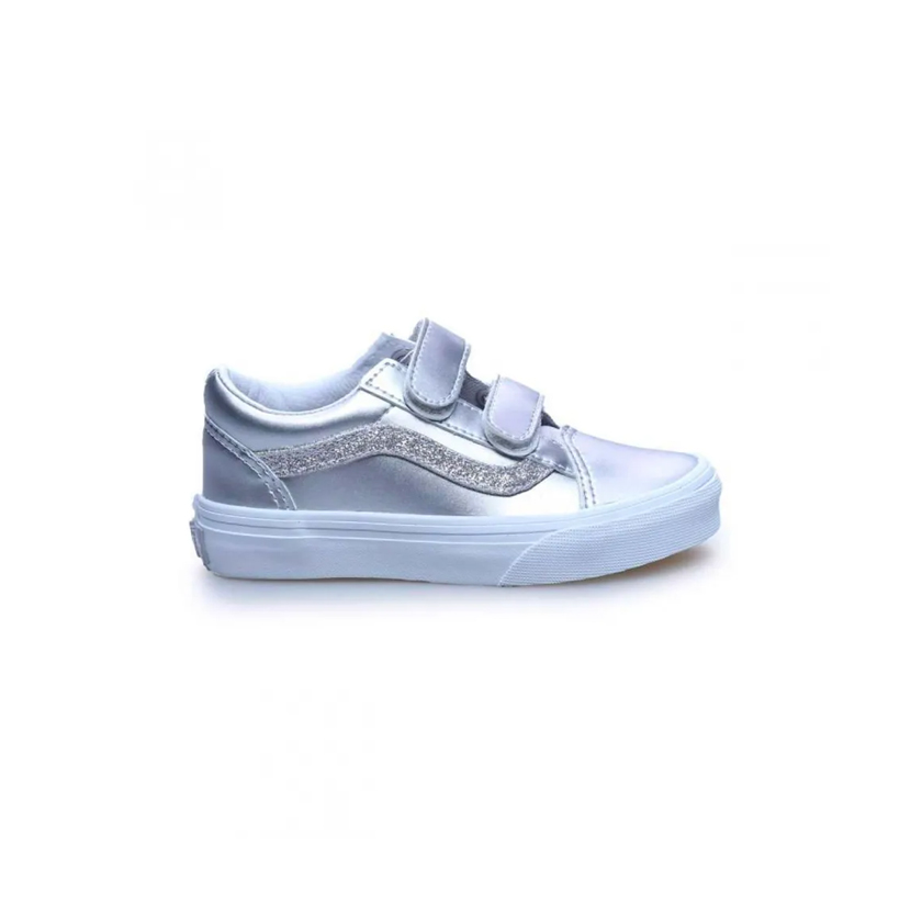 Ασημί sneakers Old Skool V Dazzled, Vans