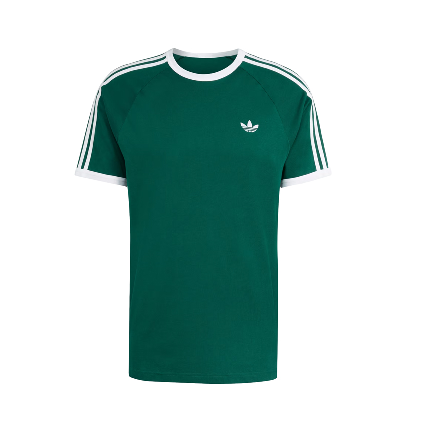 Green 3-stripes t-shirt