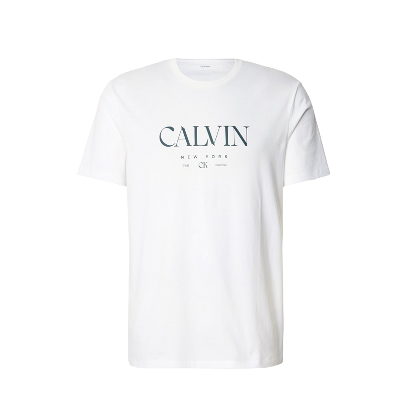 Λευκό t-shirt με τύπωμα logo