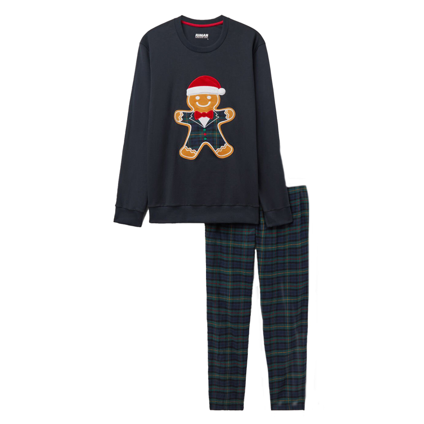 Μπλε κάλτσες με print αρκουδάκια