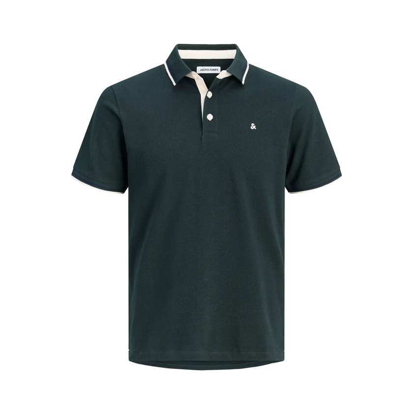 Forest green polo shirt