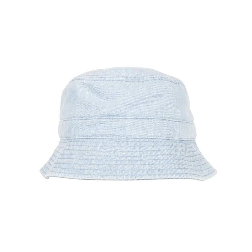 Ανοιχτό μπλε denim καπέλο bucket, Flexfit