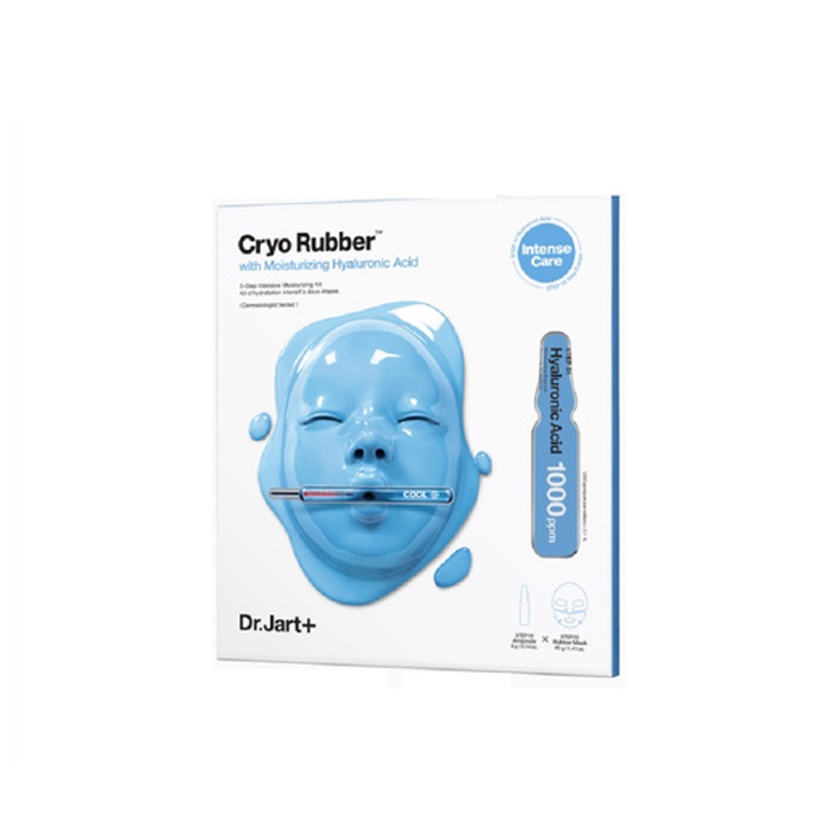 Μάσκα προσώπου Cryo Rubber με υαλουρονικό, Dr.Jart+