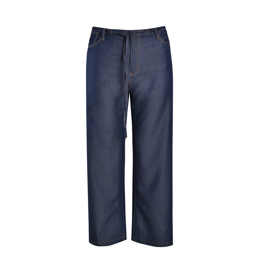Σκούρα μπλε denim παντελόνα