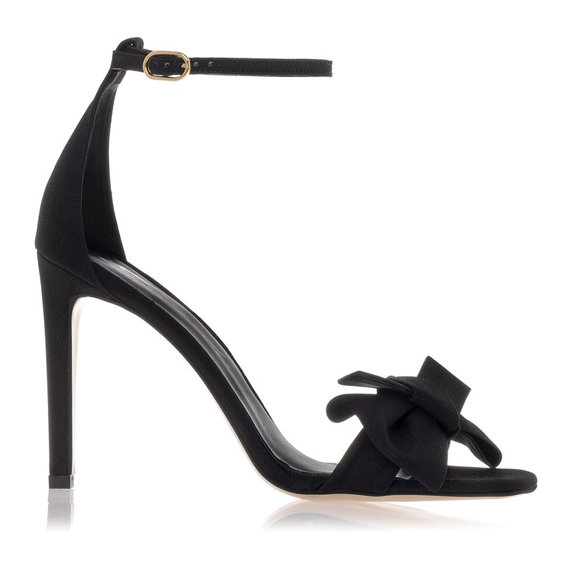 Πέδιλα με φιόγκο και δέσιμο στον αστράγαλο