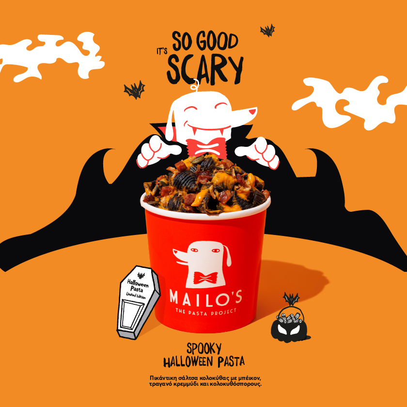 Spooky Halloween Pasta | Mailo’s