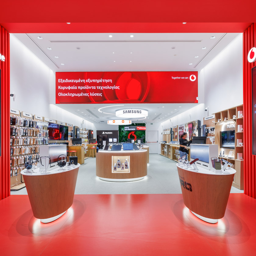 Ανανεωμένο κατάστημα Vodafone